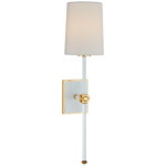 Lucia Wall Sconce - White / Linen