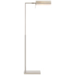 Precision Pharmacy Floor Lamp - Polished Nickel / White