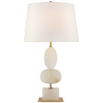 Dani Table Lamp - Hand Rubbed Antique Brass / Alabaster