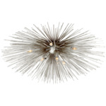 Strada Ceiling Light - Burnished Silver Leaf