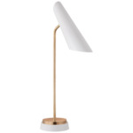 Franca Table Lamp - Hand Rubbed Antique Brass / White