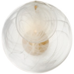 Loire Wall Sconce - Gild / White Strie