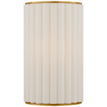 Palati Wall Sconce - Hand-Rubbed Antique Brass / Linen