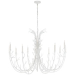 Silva Chandelier - Plaster White