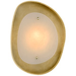 Samos Wall Sconce - Gild / Alabaster