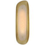 Samos Wall Sconce - Gild / Alabaster