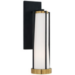 Calix Wall Sconce - Bronze / Hand-Rubbed Antique Brass / White