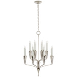 Aiden Chandelier - Polished Nickel