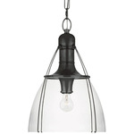 Prestwick Pendant - Bronze / Clear