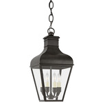 Fremont Outdoor Pendant - French Rust / Clear