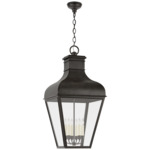 Fremont Outdoor Pendant - French Rust / Clear