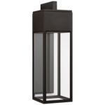 Irvine Outdoor Wall Light - Bronze / Clear