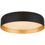 Shaw Ceiling Light - Matte Black / White