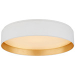 Shaw Ceiling Light - Matte White / White