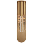 Rousseau Multi Drop Wall Sconce - Antique-Burnished Brass / Seeded Glass