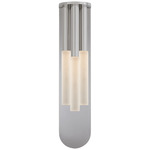 Rousseau Multi Drop Wall Sconce - Polished Nickel / Etched Crystal