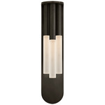 Rousseau Multi Drop Wall Sconce - Bronze / Etched Crystal