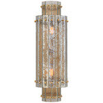 Cadence Wall Sconce - Hand Rubbed Antique Brass / Antique Mirror