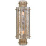 Cadence Wall Sconce - Hand-Rubbed Antique Brass / Antique Mirror