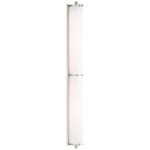 Calliope LED Bathroom Vanity Light - Polished Nickel / White