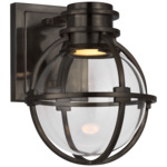Gracie Wall Sconce - Bronze / Clear