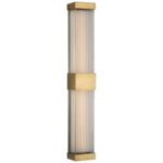 Vance Wall Sconce - Antique Burnished Brass / Clear