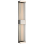 Vance Wall Sconce - Polished Nickel / Clear