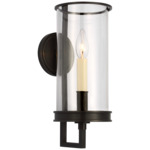 Glendon Wall Sconce - Bronze / Clear