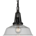 Layton Pendant - Bronze / Clear