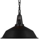 Layton Pendant - Bronze / Matte Black