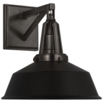 Layton Wall Sconce - Bronze / Matte Black