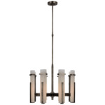 Malik Chandelier - Bronze / Alabaster