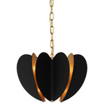 Danes Chandelier - Matte Black