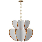 Danes Chandelier - Matte White