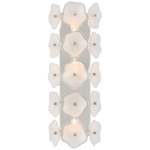 Leighton Wall Sconce - Polished Nickel / Cream Tinted