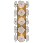 Leighton Wall Sconce - Soft Brass / Cream Tinted