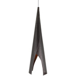 Piel Wrapped Pendant - Bronze