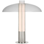 Troye Table Lamp - Polished Nickel / Clear Glass