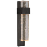 Brock Wall Sconce - Bronze / Clear