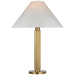 Durham Table Lamp - Soft Brass / Linen