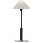 Asher Adjustable Table Lamp - Bronze / Linen