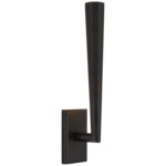 Galahad Wall Sconce - Bronze / White