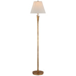 Aiden Floor Lamp - Gild / Linen