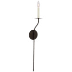 Belfair Tail Wall Sconce - Aged Iron