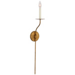 Belfair Tail Wall Sconce - Gilded Iron
