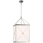 Rossi Pendant - Polished Nickel / White