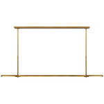 Axis Linear Pendant - Antique-Burnished Brass