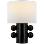 Tiglia Table Lamp - Black / Linen
