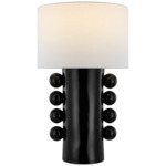 Tiglia Table Lamp - Black / Linen