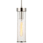 Liaison Pendant - Polished Nickel / Crackle